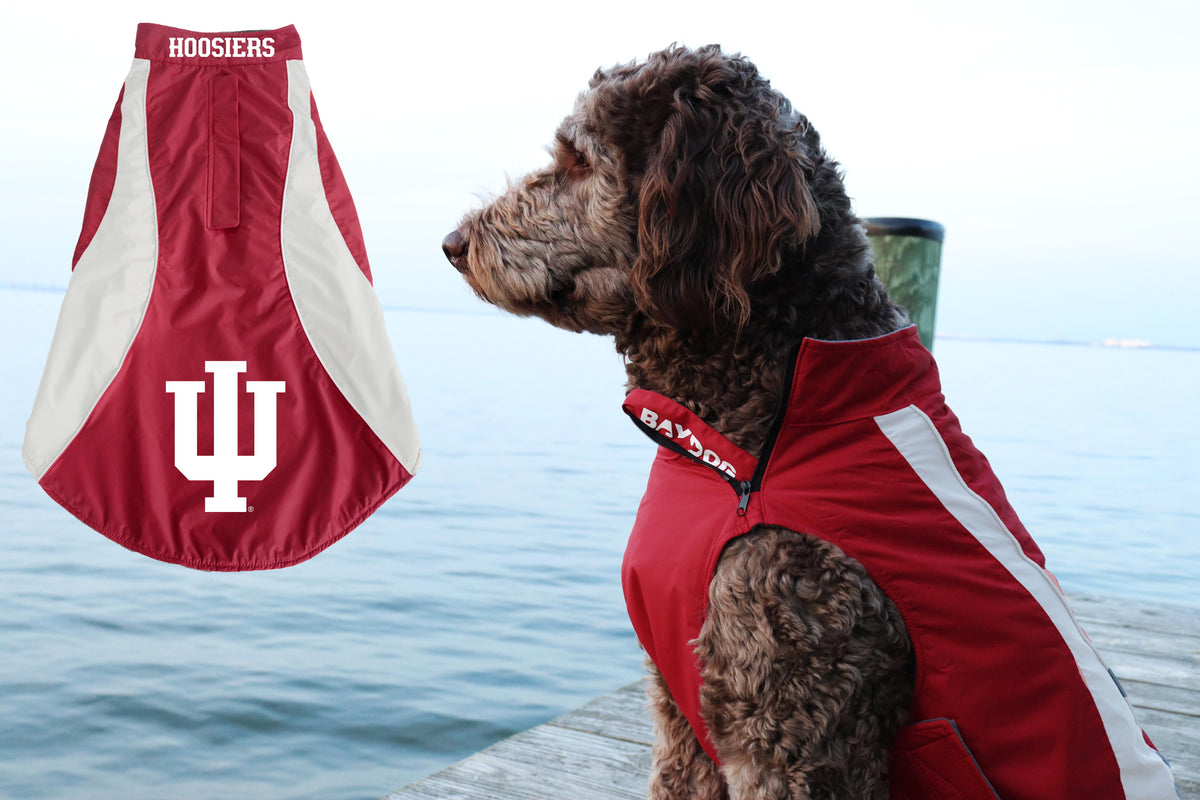 Indiana Hoosiers Saginaw Fleece Dog Jacket – Gameday Spirit Fanstore