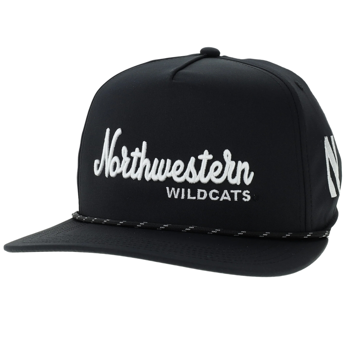 Northwestern Wildcats Black Caddy Rope Hat – Gameday Spirit Fanstore