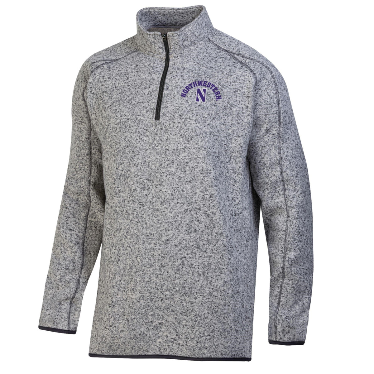 Northwestern Quarter-Zip Men's Grey Heather Champion – Gameday