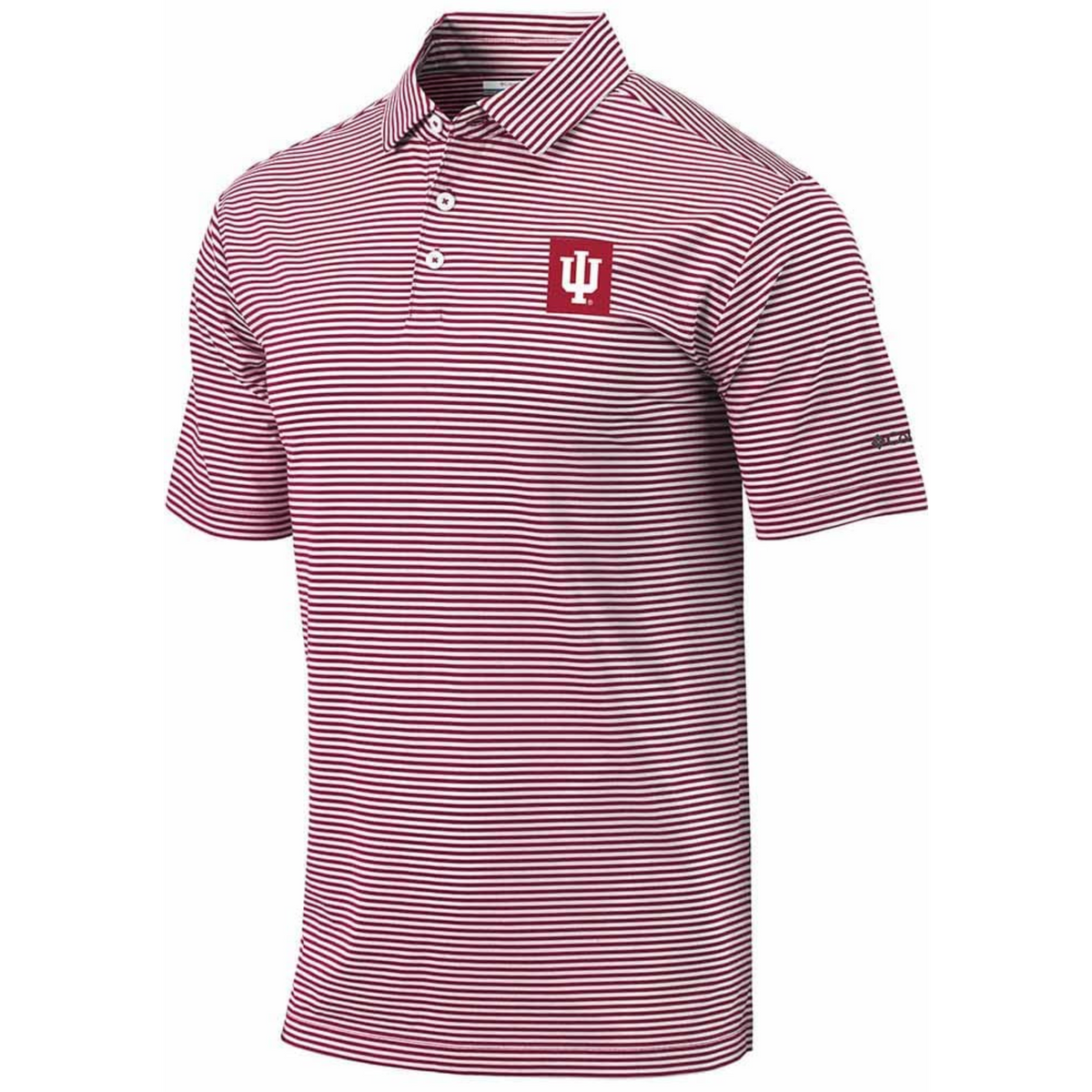 Indiana Hoosiers Men's Columbia Club Invite Omni-Wick Polo