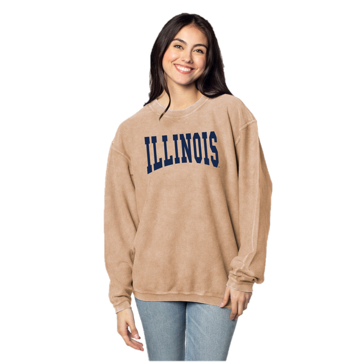 売れ筋商品|||ゲームデイ カットソー トップス レディース Women's White Illinois Fighting Illini Bold Type Easy T-Shirt White Gameday Couture Illinois Gear, Gameday Couture Illinois