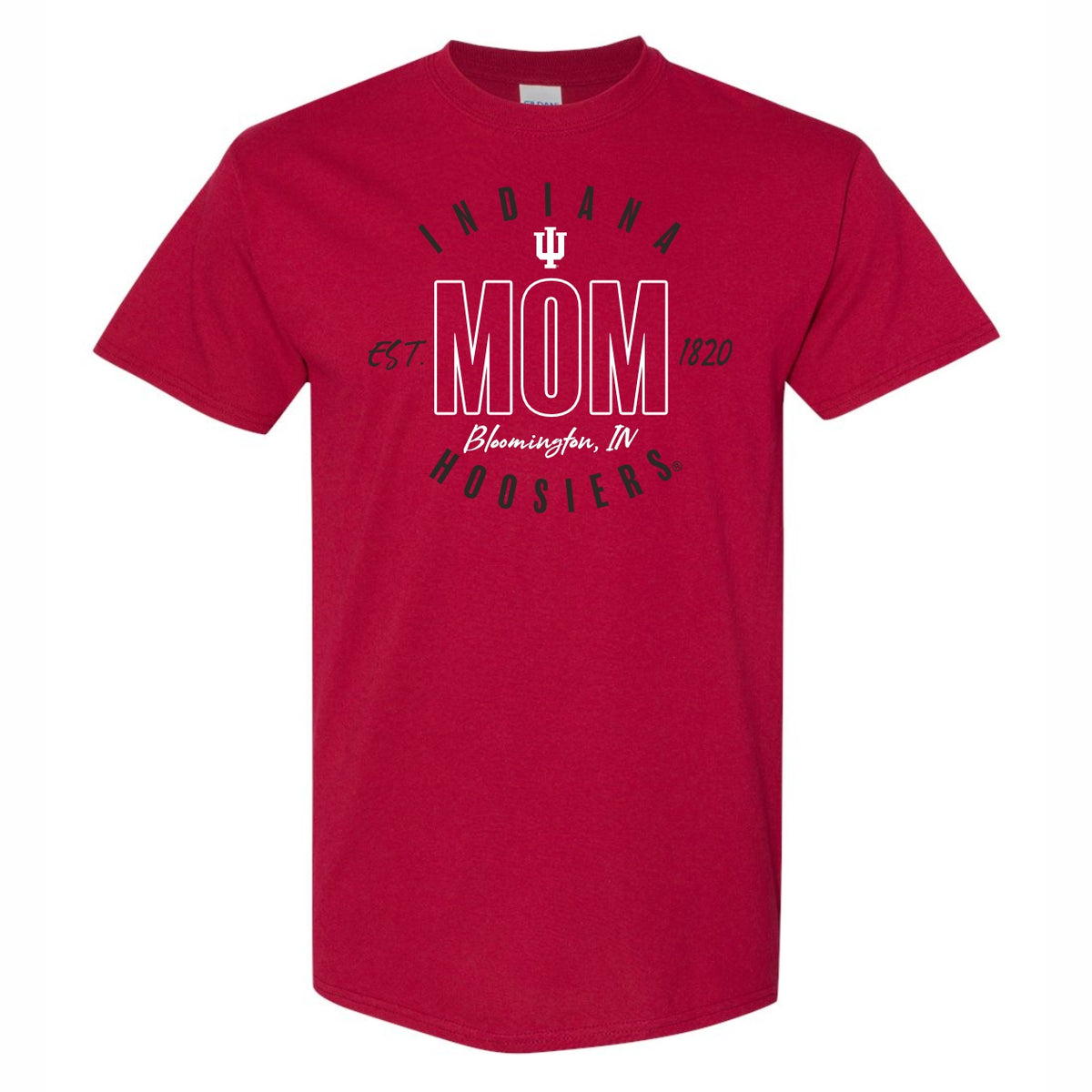 Indiana Classic Mom T-Shirt - Sport Grey