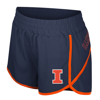 Illinois Fighting Illini Women's Navy/Orange Shorts