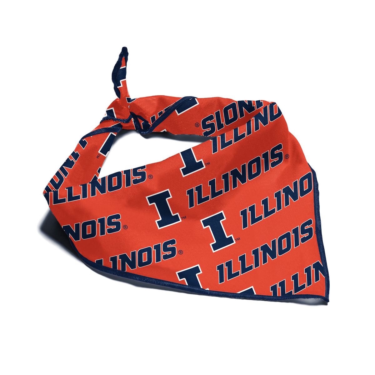 Fighting Illini Orange Dog Bandana – Gameday Spirit Fanstore