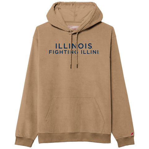 Illinois Fighting Illini Men's League Corded Hoodie