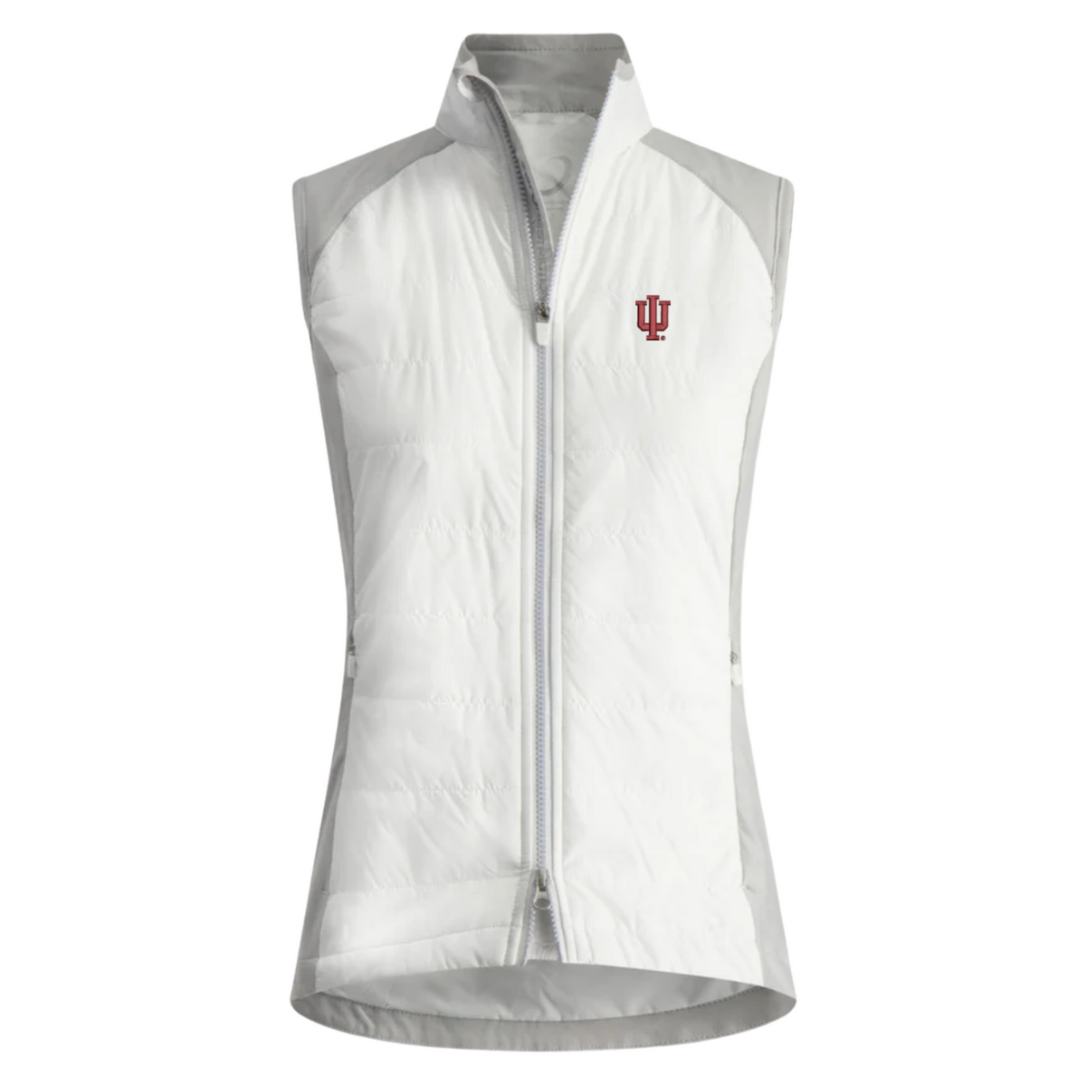 Indiana Vest Women's Summit Golf White/Grey – Gameday Spirit Fanstore