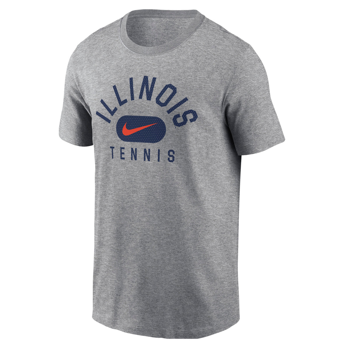 Illinois Nike Basic Grey Tennis T-Shirt – Gameday Spirit Fanstore