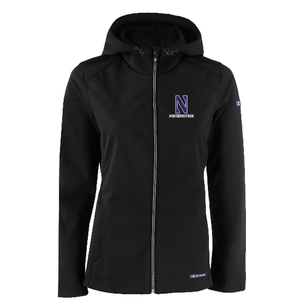 Northwestern Wildcats Women's Cutter & Buck Evoke Black