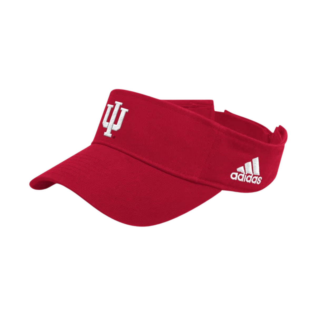 Indiana Hoosiers Adidas Red Team Visor Gameday Spirit Fanstore