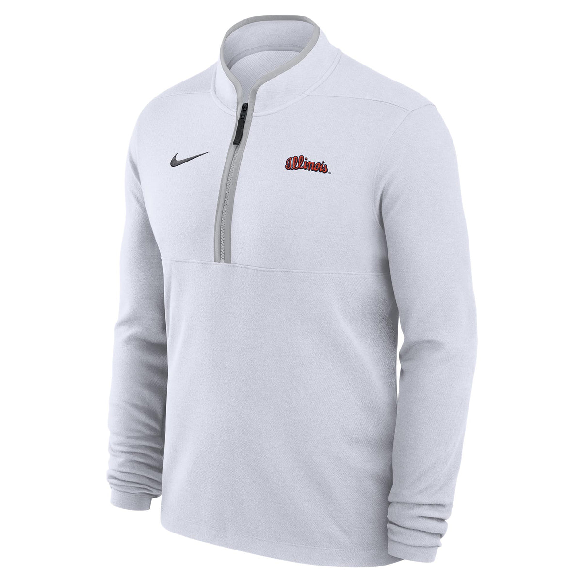 Illinois Fighting Illini Nike Dri-FIT Victory Quarter-Zip Pullover