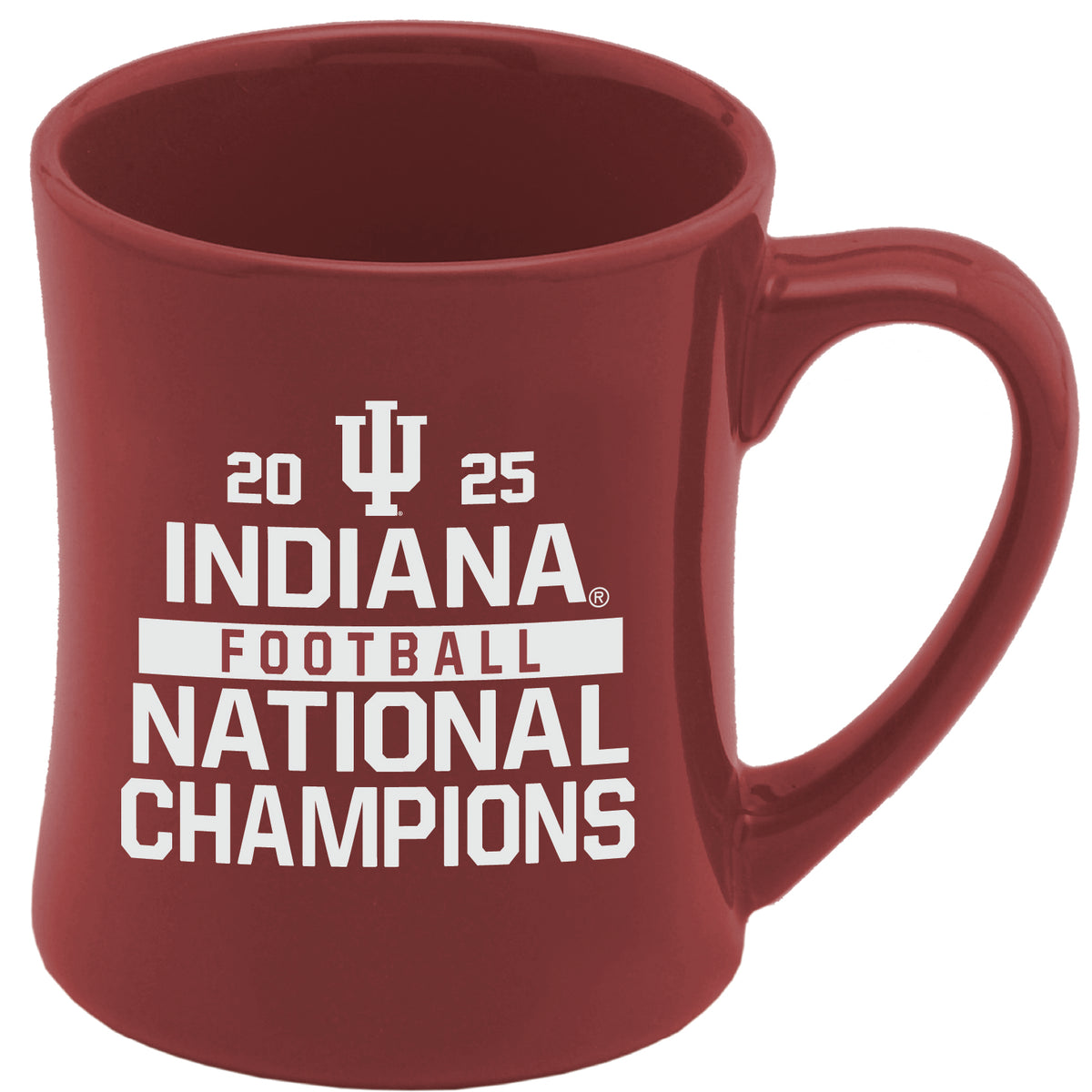 Indiana Football 2025 National Champions 16oz Red Etched Mug – Gameday  Spirit Fanstore