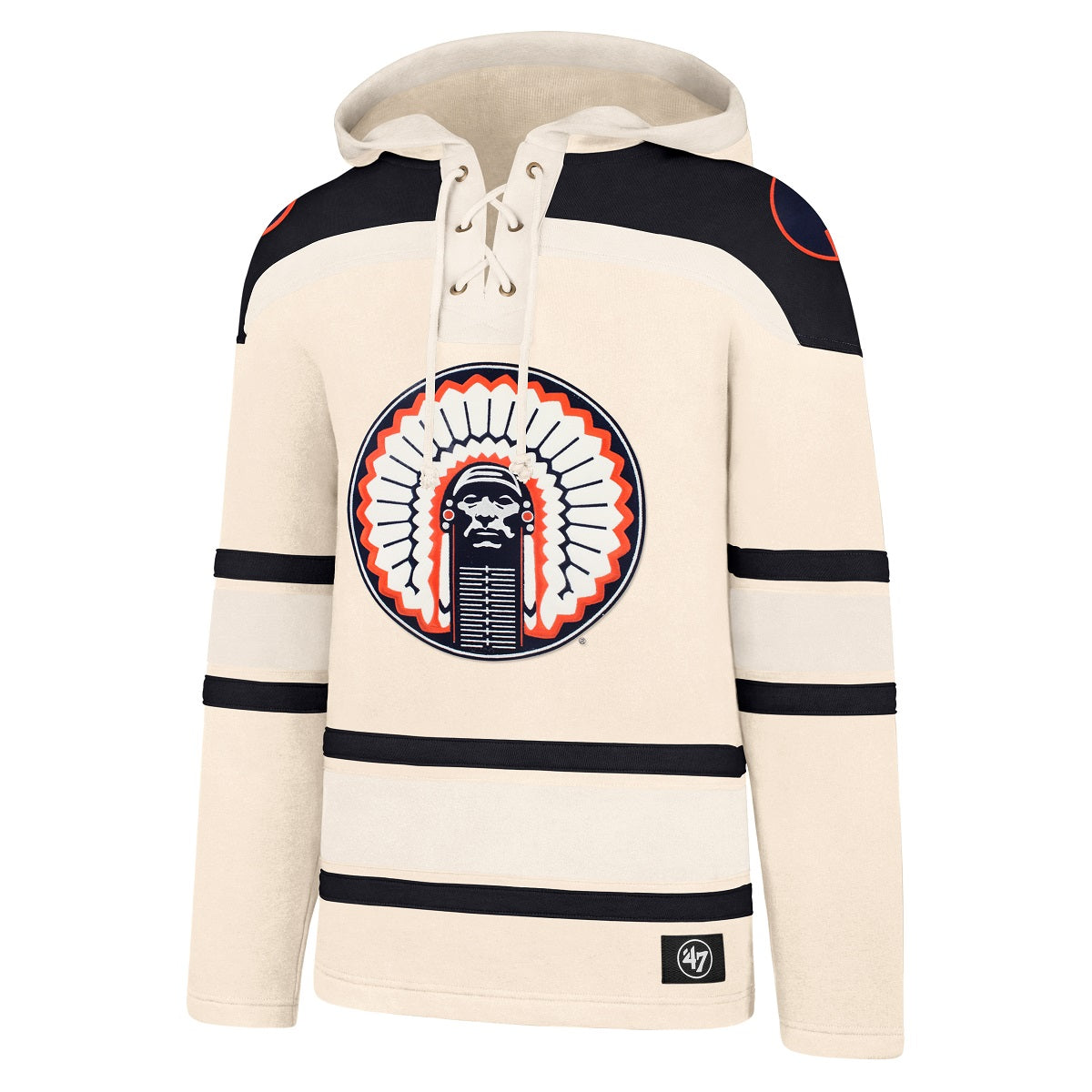 NHL '47 Hoodies, NHL Hockey Hooded Sweatshirts, NHL Lace Up Hoodies