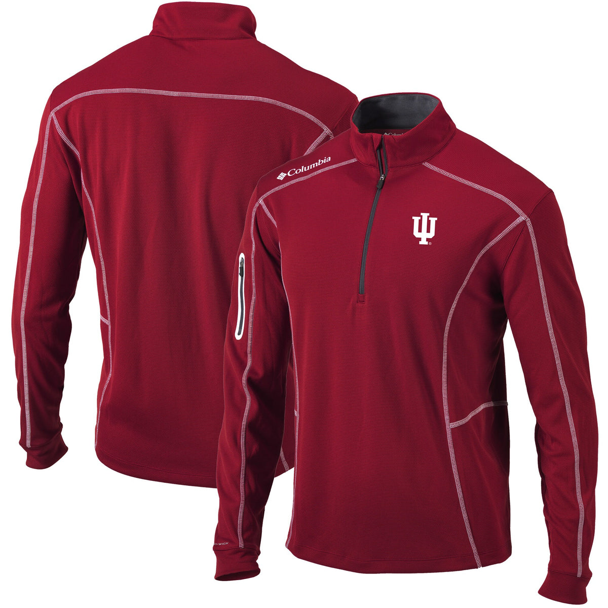 Indiana Hoosiers Columbia Golf Shotgun 1/4 Zip – Gameday Spirit