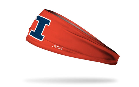 Illinois Fighting Illini Orange Logo Headband