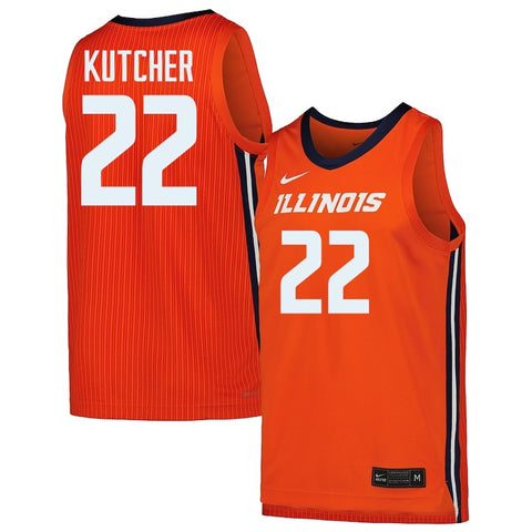 Keaton Kutcher Nike Illini Basketball Jersey