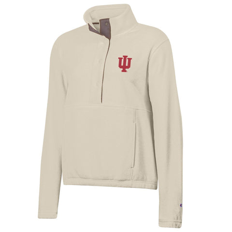 Indiana Hoosiers Women's Champion Fleece 1/4 Snap