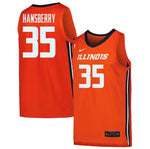 Amani Hansberry Nike Illini Basketball Jersey