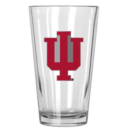Indiana Hoosiers Logo Pint Glass