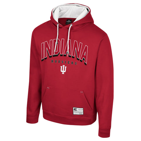 Indiana Hoosiers Men's Outlined Wordmark Hoodie