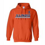 Illinois Fighting Illini Athletic Orange Hoodie