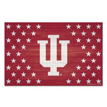 Indiana Hoosiers Americana 11" X 17" Wood Sign