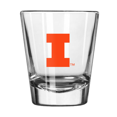 Illinois Fighting Illini Gameday 2oz Shot Glass