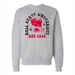 BSU Cardinals Men's Gameday Gear Frog Baby Crew