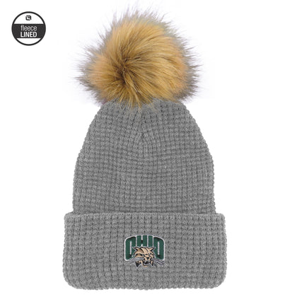 Ohio Bobcats Belgian Knit Beanie