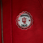 Indiana Hoosiers Women's Hype &amp; Vice Zip-Up Raglan