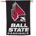 BSU Cardinals Vertical Flag