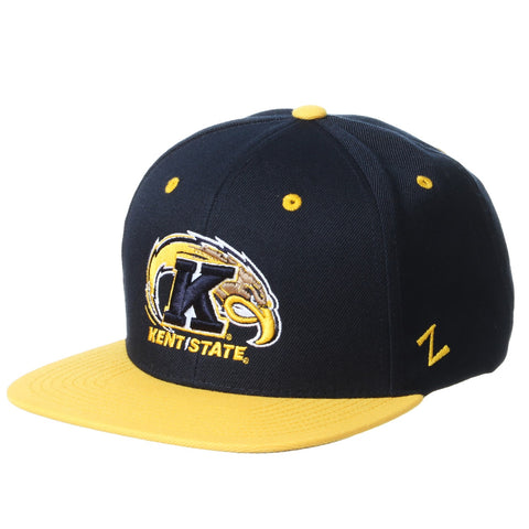 Kent State Golden Flashes Flatbill Snapback Hat