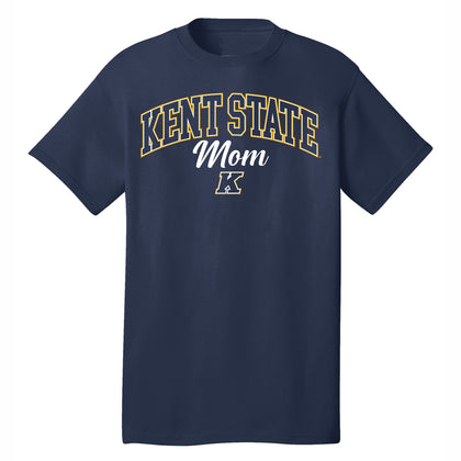 KSU Golden Flashes Women's Mom Outline Short-Sleeve T-Shirt