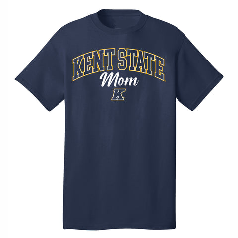 KSU Golden Flashes Women's Mom Outline Short-Sleeve T-Shirt