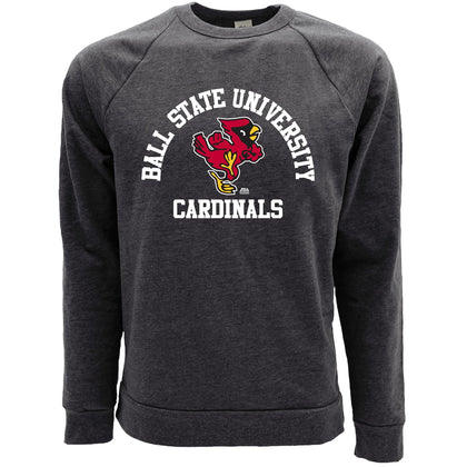 BSU Cardinals Men's Blue 84 Dancin' Charlie Crew