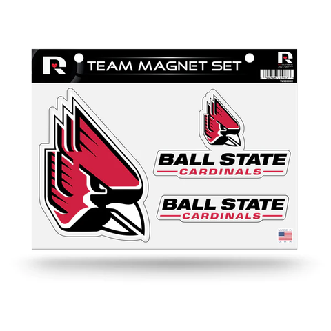 BSU Cardinals Team Magnet Set