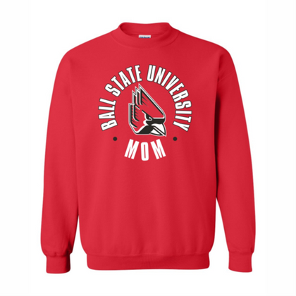 BSU Cardinals Mom Circle Crew