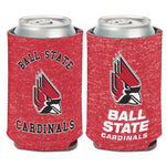 BSU Cardinals Heathered Can Coozie