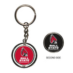BSU Cardinals Logo Spinner Key Ring