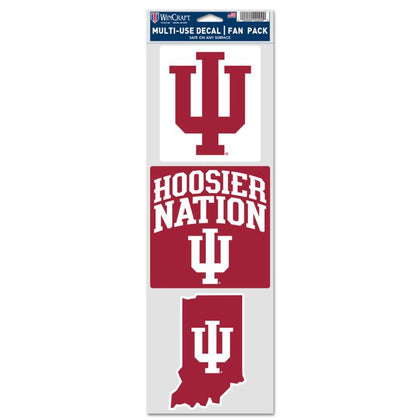 Indiana Hoosiers Decal Set