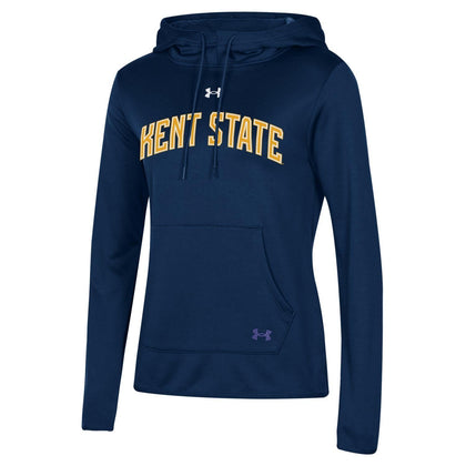 KSU Golden Flashes Women's Under Armour Navy Fleece Hoodie
