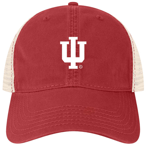 Indiana Hoosiers Logo Snapback Trucker Hat