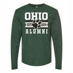Ohio Bobcats Alumni Crackle Long-Sleeve T-Shirt