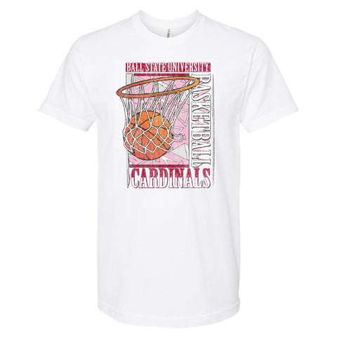 BSU Cardinals Retro Basketball T-Shirt