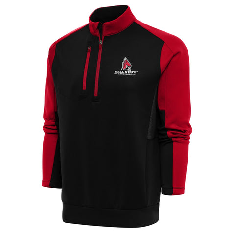 BSU Cardinals Men's Antigua Logo Half-Zip