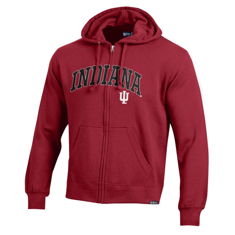 Indiana Hoosiers Men's Arch Full-Zip Hoodie