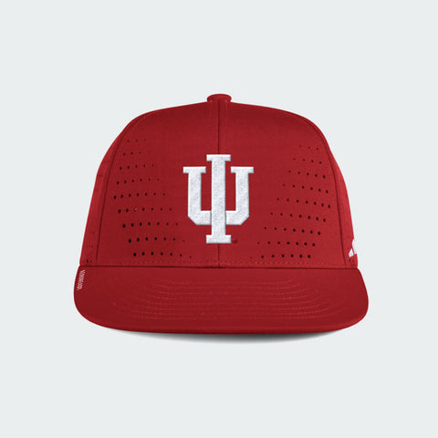 Indiana Hoosiers Adidas Training Flat Bill Hat