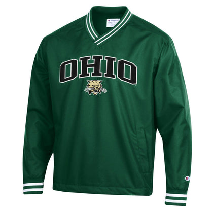 Ohio Bobcats Men's Champion Green Retro Scout Jacket