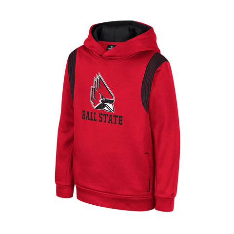 BSU Cardinals Youth Poly Hoodie