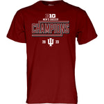 Indiana Hoosiers Men's Soccer B1G Champions T-Shirt