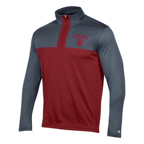 Indiana Hoosiers Men's Champion Fleece Quarter-Zip